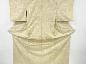 抽象模様織り出し西陣お召着物